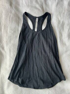 lululemon athletica Black Racerback Tank